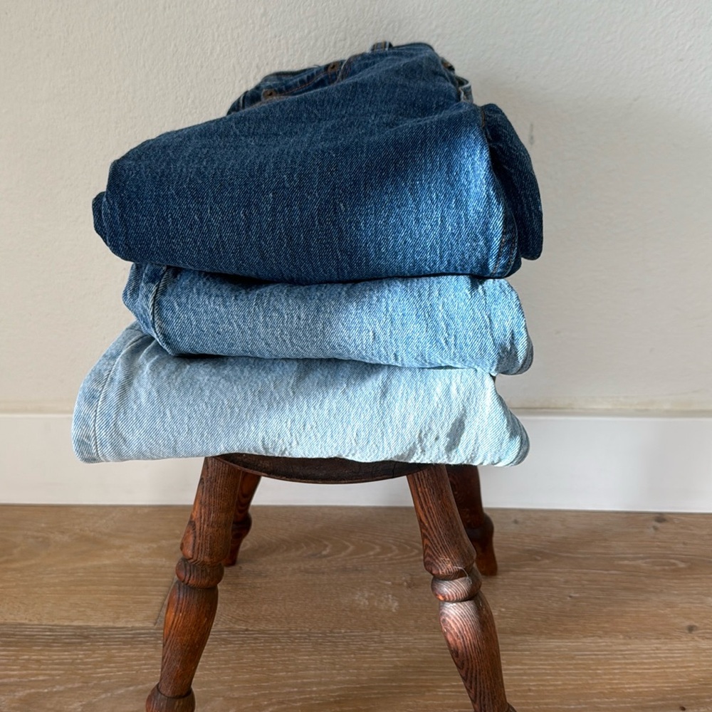 Abercrombie Jeans Bundle Size 23 Extra Short Straight Leg